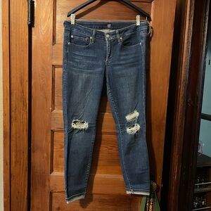Gap Distressed Skinny Jean